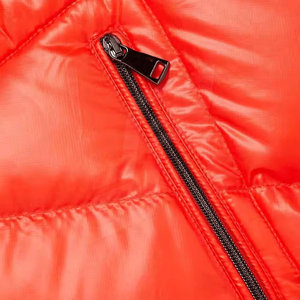 แจ็กเก็ตขนเป็ดโพลีเอสเตอร์100% มีกระเป๋าแขนยาวซิปด้านหน้าสำหรับผู้ชายแจ็คเก็ตดีไซน์ใหม่ดูหรูหรา - Product Image 6