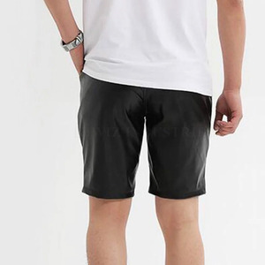 Vente en gros Short léger en cuir de coton Taille élastique Confortable et respirant en vente en ligne - Product Image 4