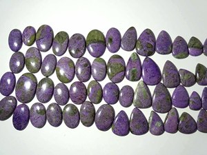 Superventas Purpurite Loose Cabochon Mix Shape Size Purpurite Gemstone Lot Piedra de purpurite hecha a mano de alta calidad para la venta lista - Product Image 6