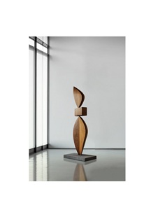 Escultura decorativa de madera perfecta para entusiastas del diseño de interiores que buscan encanto rústico y artesanía artística natural - Product Image 3