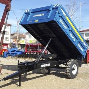 8.5 Tons (17,000 lbs) Farm Dump <b>Trailers</b> Hydraulic Tipping Hauler for Agricultural Use For Sale - Product Image 1