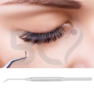 Outil de levage de cils, acier inoxydable à la mode en couleur argent séparateur de levage de cils sûr exquis pour débutant pour salon de beauté - Product Image 4