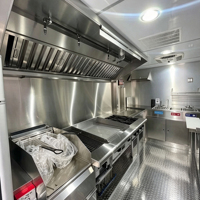 Remolque de Comida Personalizado y Completamente Equipado para Venta de Hot Dogs y Café, Carrito Móvil para Tacos, BBQ, Bocadillos, Café y Helados