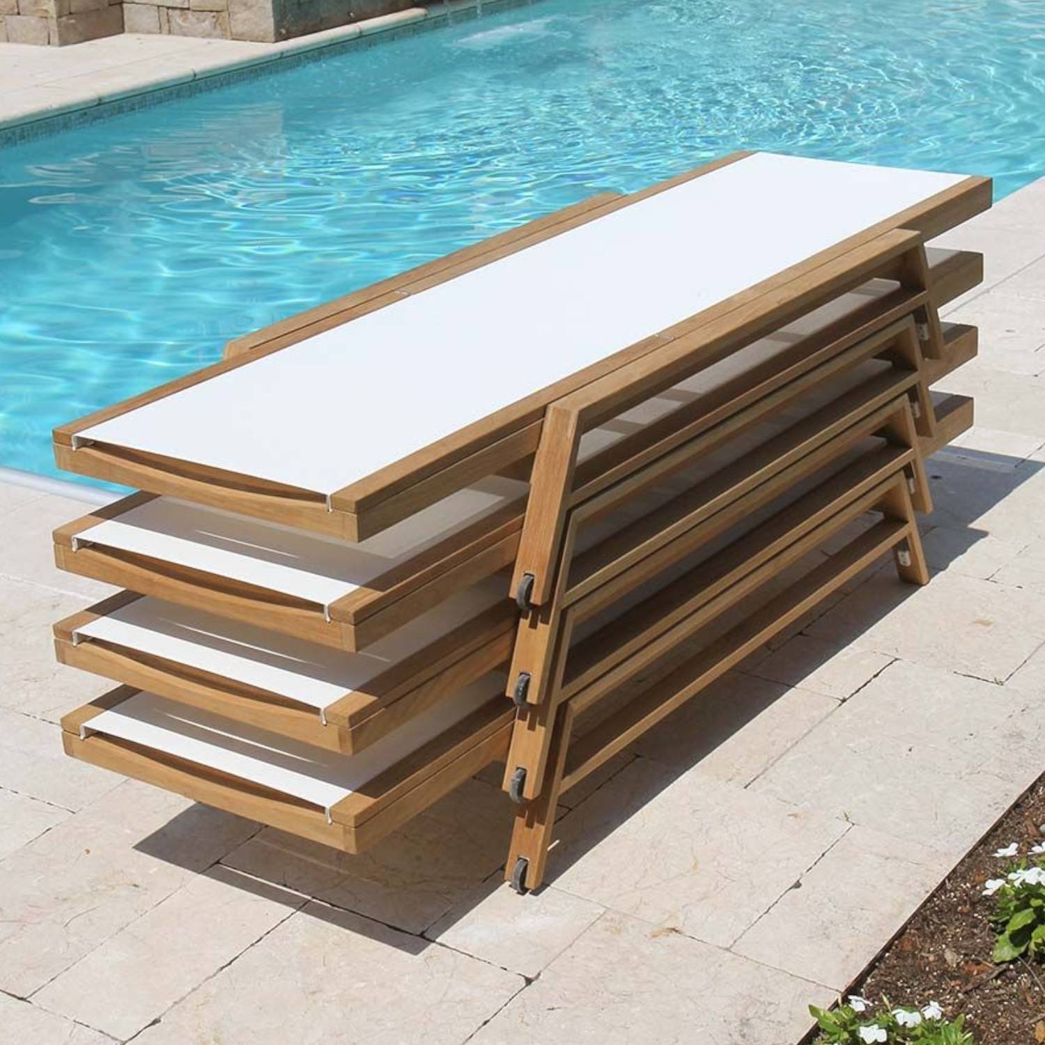 Grade-A Natural Fine Sanding Teak No Cushion