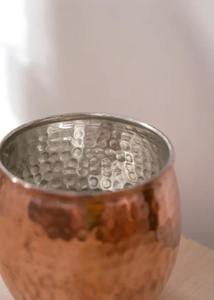 100% Pure <b>Copper</b> Ceramic <b>Cup</b> with Handle for Tea Coffee and Creative Cocktails-Available in Bulk Quantity for Sale - Product Image 5