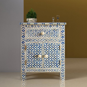 Table console Art Déco en os incrusté, design personnalisé pour salon - Product Image 3