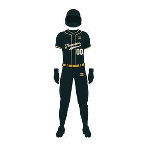 Uniforme de baseball pour hommes de l'équipe sportive de couleur personnalisée nouveauté uniforme de baseball sportif sur mesure à vendre au Pakistan service OEM - Product Image 2