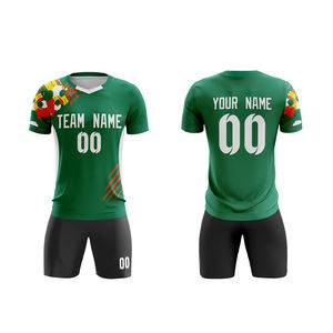 El mejor diseño de secado rápido transpirable sublimación uniformes de fútbol 100% poliéster personalizado equipo desgaste uniformes de fútbol para la venta - Product Image 1