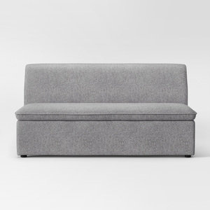 LOVESEATS SFB68008 Two-Seat Chesterfield <b>Sofa</b> Minimalist Design Square Shape <b>for</b> Home Living Room Furniture Made PU <b>Sponge</b> - Product Image 1