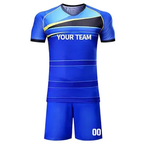 Sublimación, impresión personalizada, uniformes de fútbol, conjunto de ropa deportiva, entrenamiento de equipos, ropa de fútbol, fútbol Je