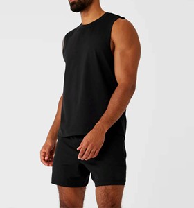 Bajo MOQ transpirable nuevo diseño hombres camiseta sin mangas para venta en línea última llegada Fitness ropa de alta calidad hombres camiseta sin mangas - Product Image 6