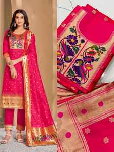 Nuevo vestido Georgette suave para mujer Dhwaja Export elegante traje Salwar Kameez con monederos cómodos India y Pakistán sin costuras - Product Image 6