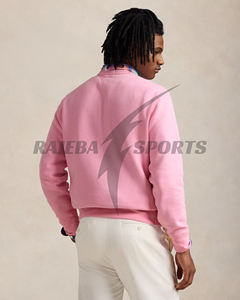 Personnalisé 2025 nouvelle tendance col rond, col en V, col roulé sweats à fermeture éclair pour sweats à capuche courts pour femme hommes et enfants - Product Image 5