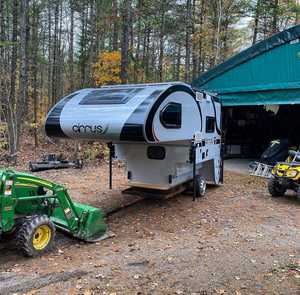 Camioneta camper Pop Top Expedition Overland 4x4 todoterreno con plataforma plana, camper desplegable para camioneta, camper deslizable para camioneta en venta - Product Image 3