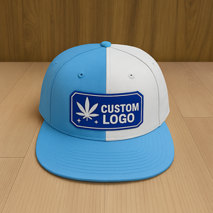 OEM Vietnam Made 6 Panels Baseball Cap All Fabric Cotton Adjustable Hat for Men Custom Woven Patch Logo Embroidery - Product Image 2