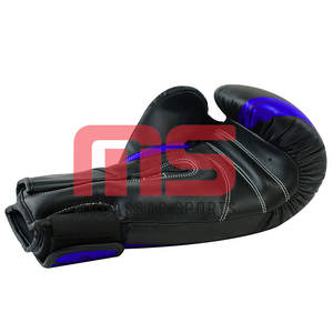 ถุงมือออกแบบมาพร้อมเปลือกหนังวัวสีทองสำหรับนักสู้มวยไทยที่ต้องการความสะดวกสบายและการควบคุมพลังงาน - Product Image 4