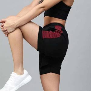 Wholesale Custom Women's Cotton Casual <b>Shorts</b> Lightweight Stretchable Summer <b>Shorts</b> with Pockets <b>Plus</b> <b>Size</b> & Quick-Dry - Product Image 6