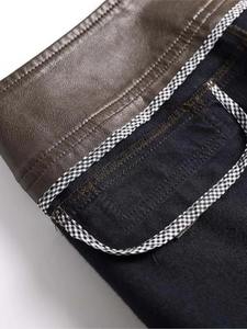 High Quality <b>Women</b> PU Leather Wed Leg Pants Autumn Winter Fashion Warm Long Leather Pants Elegant Leather <b>Trousers</b> - Product Image 6