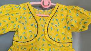 Vestido de fiesta de verano para niñas de 1 a 10 años, vestido sencillo decorado para niños - Product Image 5