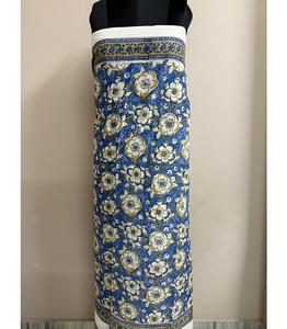 2025 Casual comodidad algodón mano bloque estampado Sarong Wrap chal mujeres fácil ajuste transpirable ligero cálido climas frente al mar - Product Image 5