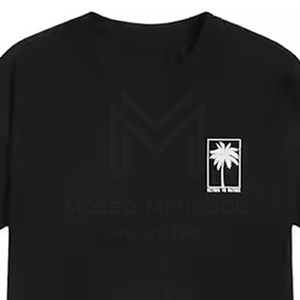 Ensemble t-shirt et short en coton pour hommes, style unique et simple, ensemble t-shirt et short décontractés pour hommes avec cordon de serrage - Product Image 3