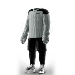 Uniforme de hockey sobre hielo ligero transpirable de nuevo estilo genuino, ropa deportiva fácil de usar, diseño de venta de fábrica de poliéster hecho a medida - Product Image 4