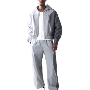 Chaqueta Cortavientos de Alta Calidad para Hombre, Estilo Urbano, Ligera, Cómoda, Resistente al Viento y Transpirable, Venta al Por Mayor, MOQ Bajo - Product Image 2