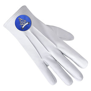 ถุงมือเครื่องราชกกุธภัณฑ์หนังสีขาว - Product Image 4