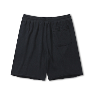 Pantalones cortos de algodón con logotipo personalizado 2025 al por mayor pantalones cortos de felpa francesa pantalones cortos de lana Lisa ropa de calle para hombres - Product Image 4