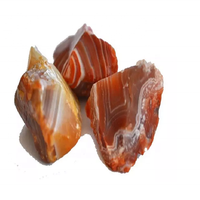 Pierre brute dentelle folle cornaline brute brute pour le cristal de guérison reiki naturel Un pierres précieuses brutes polies cristal naturel en gros