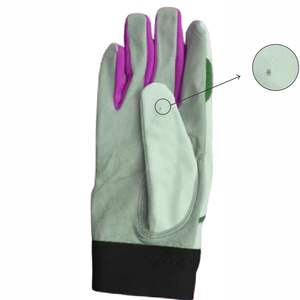 ถุงมือเบสบอลหนังคุณภาพสูงสำหรับมือขวา แบบมืออาชีพ ปิดด้วยเวลโคร สำหรับกีฬา - Product Image 5