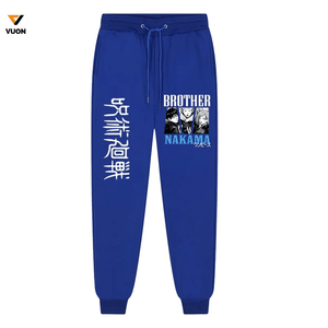 Pantalon de jogging pour hommes pantalon de course de gym à séchage rapide avec logo imprimé personnalisé et vierge pantalon de gym pour hommes - Product Image 5