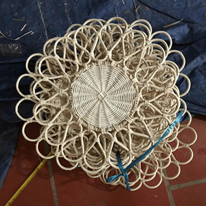 Belles napperons de table en rotin en osier pour mariage, napperons et tampons en rotin naturel de Noël les plus vendus du Vietnam - Product Image 6