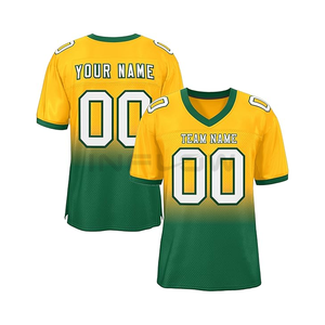 Venta al por mayor de fútbol americano Jersey uniformes de fútbol americano bordado aceptado tamaños personalizados colores aceptados entrada - Product Image 5