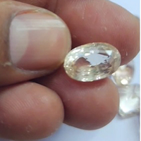 Lot de 11 pierres précieuses de topaze impériale naturelle, 11 mm à 14 mm, ovales et octogonales facettées, 77 carats, qualité supérieure, coupées, US$62 - vendu