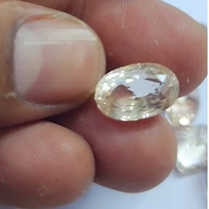 11 piezas de topacio imperial natural de 11mm a 14mm faceta octogonal ovalada 77 Cts lote Iroc ventas piedras preciosas de alta calidad cortadas US $62 para todos - Product Image 3