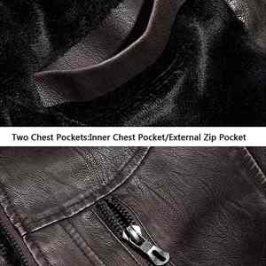 เสื้อแจ็คเก็ตผู้ชายแบบไม่มีปก ผ้าขนสัตว์/โพลีเอสเตอร์ สไตล์โมเดิร์นเรียบหรูสำหรับฤดูหนาว ทนทาน คุณภาพสูง ตัดเย็บด้วยมืออย่างประณีต - Product Image 3