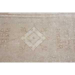 7.9x11.5 ft Vintage Rug, Turkish Oversize Rug, <b>Brown</b> Persian <b>Wool</b> Rug - Product Image 5