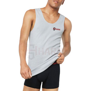 Camiseta sin mangas de entrenamiento activo para hombre más vendida, algodón de secado rápido de alta calidad, estilo deportivo informal, transpirable, estampado, tejido - Product Image 2