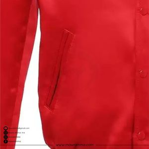 Blouson Bomber en Satin Personnalisé pour Homme avec Logo, Patchwork Camouflage, Imperméable, Respirant, Broderie Lettres Varsity Baseball - Product Image 3