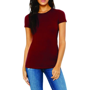 2025 camisetas personalizadas de algodón pesado de gran tamaño para mujer, Top corto de alta calidad con patrón estampado, ropa de moda ecológica - Product Image 4