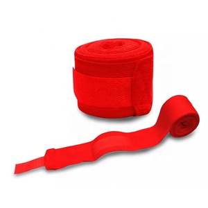 Envolturas de mano de boxeo de Arte de Material transpirable de Color sólido profesional logotipo personalizado precio barato envolturas de mano de boxeo de Fitness - Product Image 4