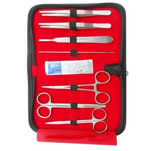 Herramientas profesionales de disección de biología Juego de instrumentos de acero inoxidable Premium para universidades - Product Image 4