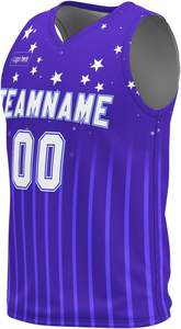 Personnalisé Nouvelle Arrivée Professionnel de Haute Qualité pour l'Entraînement Polyester Basket Ball Jersey Custom Design Basketball Uniformes - Product Image 3