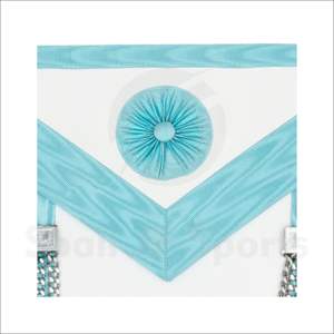 ผ้ากันเปื้อนเมสันคุณภาพสูง พร้อมขอบปักลาย  พร้อมปลอกคอและเครื่องประดับ  ผ้ากันเปื้อนเมสันใหม่ราคาถูก - Product Image 6