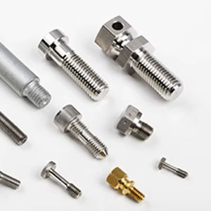 Sujetadores industriales personalizados Mecanizado CNC de precisión de sujetadores industriales Sujetadores de acero inoxidable para aplicaciones de maquinaria - Product Image 1