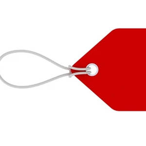 Étiquettes suspendues en PVC pour vêtements, nouvelle conception, gaufrées, avec cordon, pour cadeaux spéciaux, vente en gros, échantillon gratuit, logo personnalisé - Product Image 3