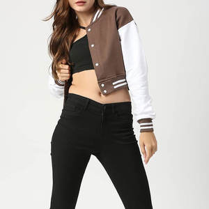 2025 femmes basket-ball culture université veste personnalisé 100% laine hiver veste motif à carreaux doublure en Nylon tricoté en gros OEM - Product Image 3