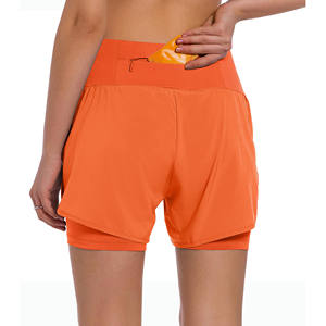 Shorts de gymnastique pour femmes de qualité professionnelle coton respirant haute été vêtements d'entraînement à la mode haut décontracté Performance fait - Product Image 6