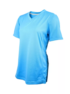 Camiseta Deportiva de Verano para Mujer, Sublimada Personalizada, Cuello Redondo, Corte Ajustado, Transpirable, de Secado Rápido, Manga Corta, 100% Algodón - Product Image 5